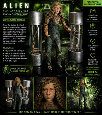 NEWT   CUSTOM FACEHUGGER SPECIMEN TUBES   NECA ALIENS