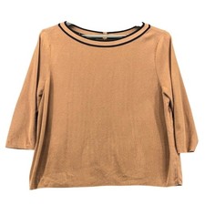 Talbots Womans Sweater Size 3X Mod Classic Timeless Neutral Chic Feminine 60s