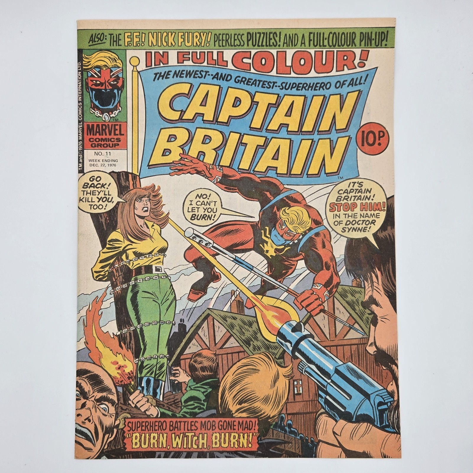 Captain Britain #11 (Marvel UK December 22, 1976)