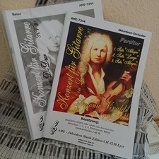 Akkordeon-Orchester, Noten, Konzert für Gitarre in D-Dur RV93