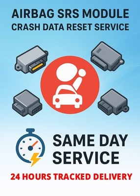 JEEP AIRBAG SRS MODUL CRASH DATEN RESET SERVICE WARTUNG AM SELBEN TAG