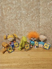 Vintage 1997 Applause Nickelodeon Rugrats Bean Bag Plush Set