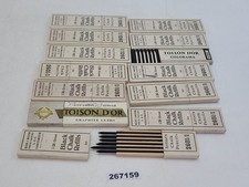 13x Druckstiftminen Bleistift-Minen Toison D'or 2601/1 OVP schwarz #267159