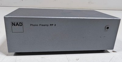 NAD Phono Preamp PP2- Power On/Of Tested Only, Has Scratches and Marks
