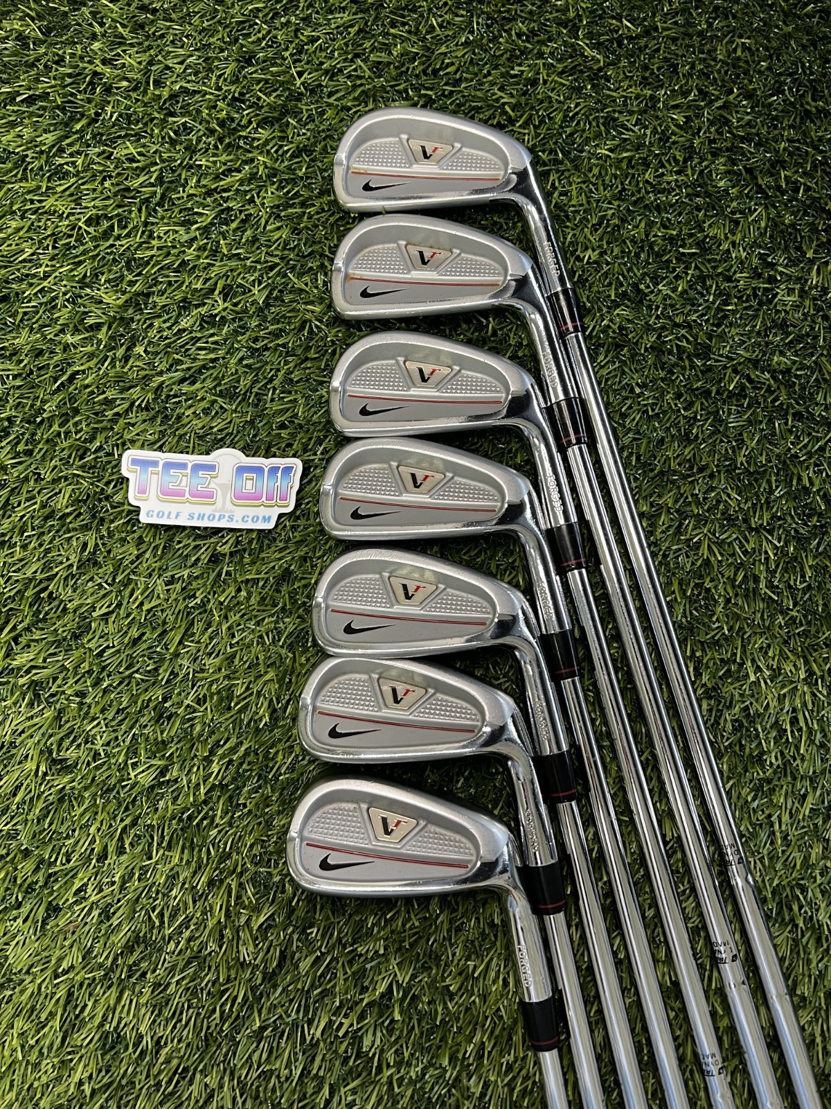 Nike VR Irons Set 4-PW S300 Stiff Flex Karma Grips RH