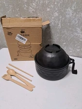 33oz Microwave Ramen Cooker, Instant Noodles Bowl with Chopsticks NEW OPEN BOX