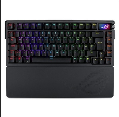 ASUS ROG Azoth Extreme 75% Gaming Tastatur, Mechanische ROG NX-Snow-Switches ...