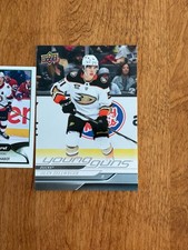 24-25 Upper Deck Oversized Jumbo Young Guns Olen Zellweger rookie RC Ducks