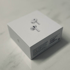 Apple AirPods Pro 2nd Gen White Earbuds w/ Charging Case, ANC, Adaptive