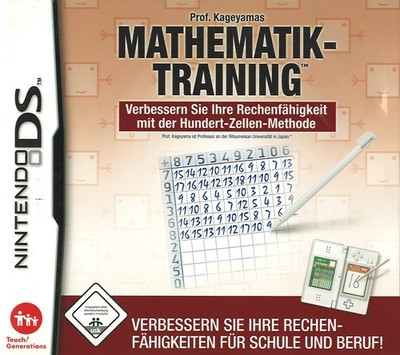 Prof. Kageyamas Mathematik Training Nintendo DS DSi 3DS 2DS