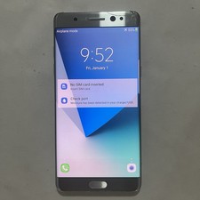 Original Used Phone For Samsung Galaxy SM-N930T 64GB Unlocked Silver