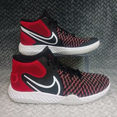 Nike KD Trey 5 VIII Men's Basketball Shoes Black University Red Sneakers Sz 8.5