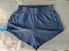 NWT Aviator Nation Essential Pocket Club Shorts, Women's M, in Faded Water