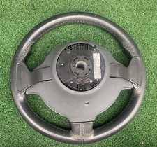 SMART 450 FORTWO ROADSTER -- BRABUS LEATHER PADDLE SHIFT 3 SPOKE STEERING WHEEL