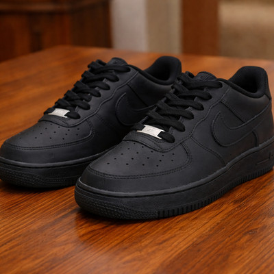 Nike Air Force 1 '07 Low Men's Triple Black AF1 CW2288-001 Multiple Sizes