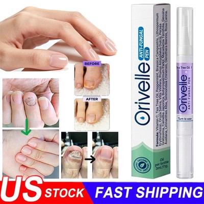 5Pcs NEW Anti Fungal Pen Intensive Treatment Toenail Fungus Foot Nail Repair Oil