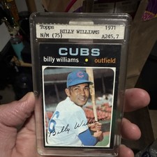 Topps 1971 Billy Williams Chicago Cubs #350 CBCS Graded Baseball Card
