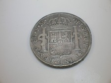 1793 MEXICO 8 REALES SILVER COIN - VERY NICE COIN - BEST OFFER