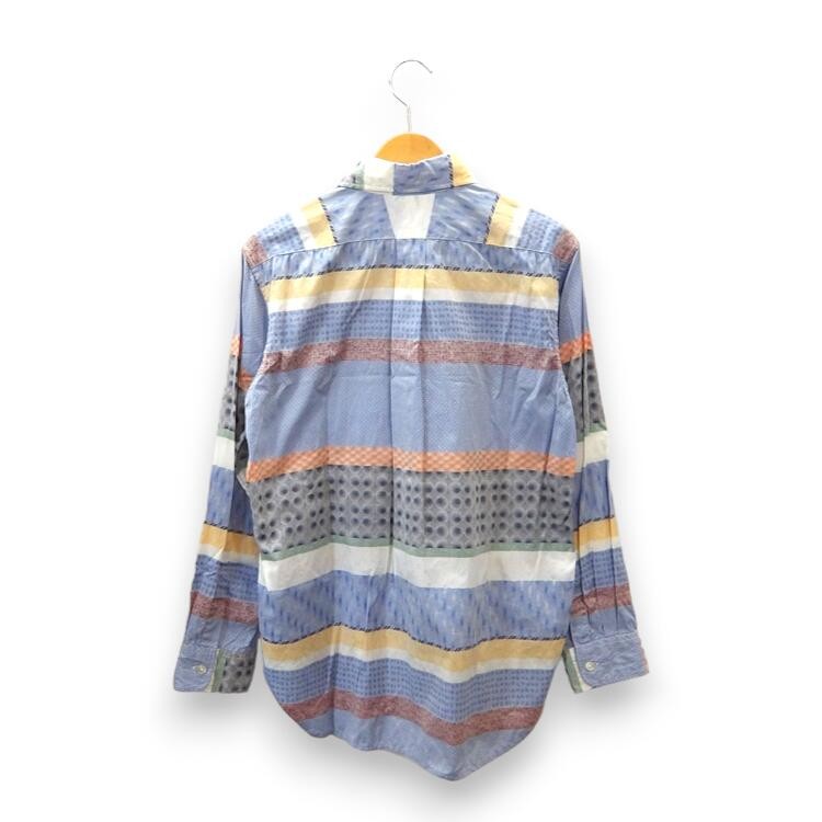 Engineered Garments Long Sleeve Patchwork Shirt X… - image 2