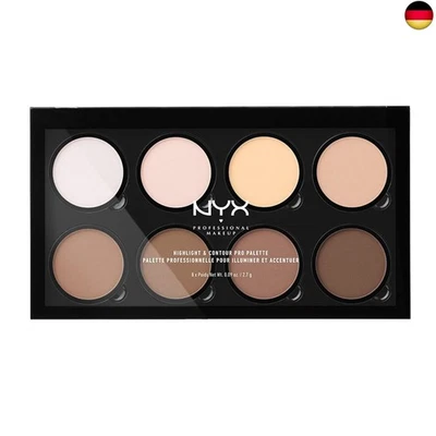 NYX Professional Makeup Highlight & Contour Pro Palette, Puder Konturen