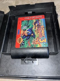 Sonic the Hedgehog 3 (Sega Genesis, 1994) Game & Case No Manual