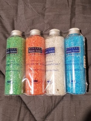 Mineral Beauty System 4er-Set Meer Badesalz 4x150g, neu ungeöffnet