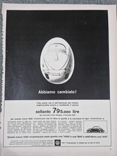 VW VOLKSWAGEN MAGGIOLINO - PUBBLICITA' D'EPOCA ADVERTIS ADV-2026