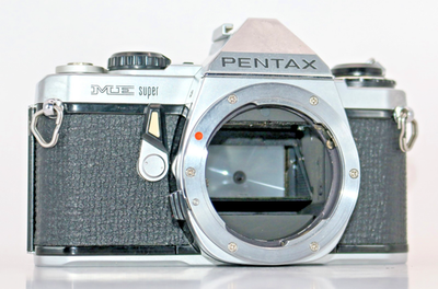 Pentax ME Super 35mm SLR Film Camera w/ SMC 50mm f/1.4 Lens