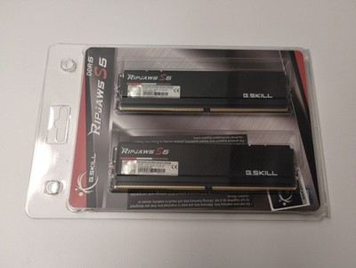 * G.Skill Ripjaws S5 2 x 16GB = 32GB DDR5 - 6400 NEU F5-6400J3239G16GX2-RS5K *