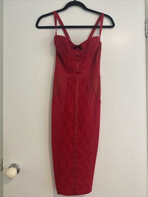 Wheels & Dollbaby Red Vava Voom Lingerie Dress, Size 8 AUS | eBay