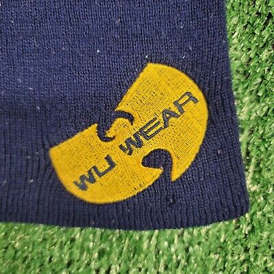 Vintage 90s Wu Wear Wu Tang Clan Beanie Winter Hat Skully Vintage 90s Wu Wear Wu Tang Clan Beanie Winter Hat Skully