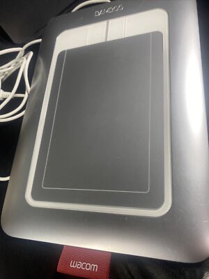 Wacom Bamboo Drawing Tablet Good Working Condition No Stylus | eBay