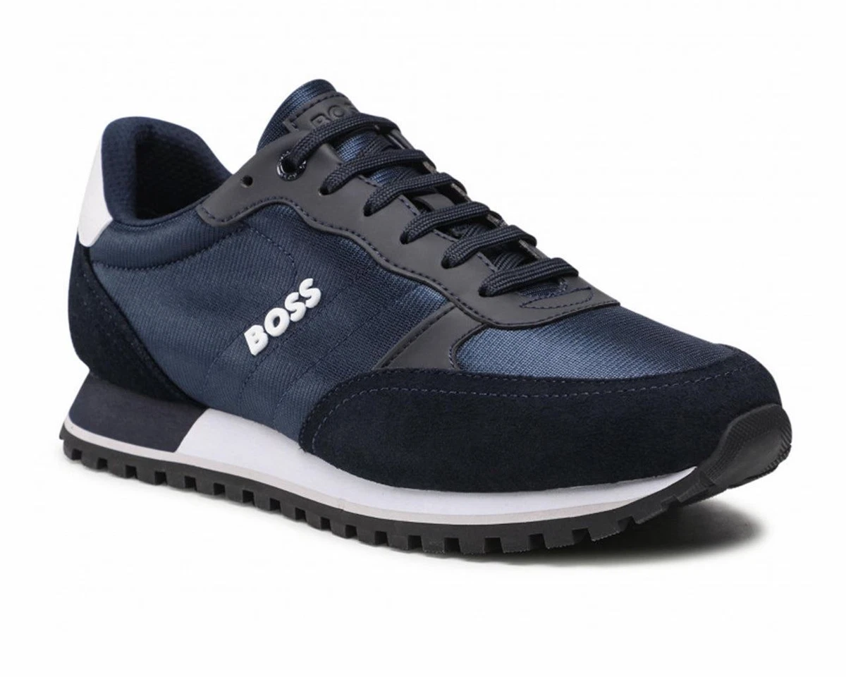 Hugo Boss Parkour-L Runn Nymx 50470152 401 Trainers Blue Sneakers | eBay