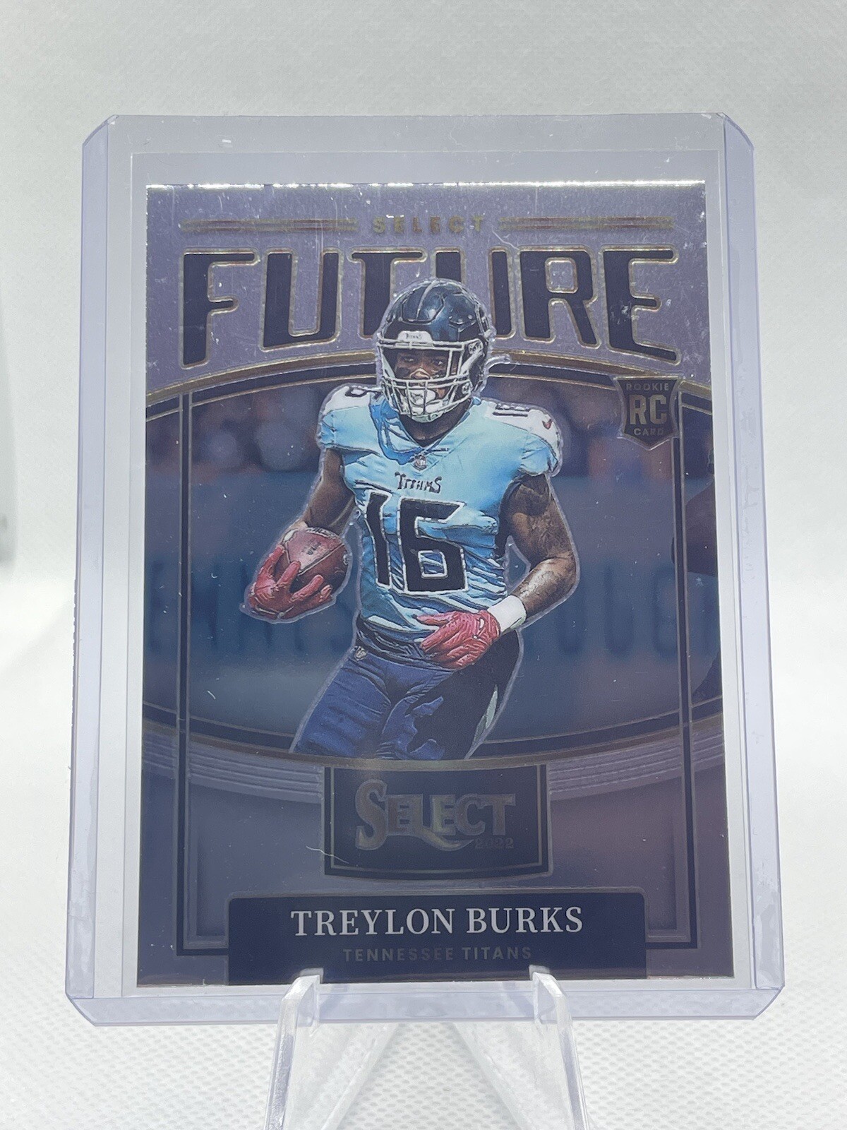 2022 Select Football Treylon Burks Select Future RC No. SF-10