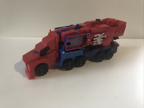 OPTIMUS PRIME 2016 Transformers Robots In Disguise Hyper Change 3-Step - Picture 7 of 7