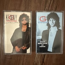 Vintage Rare Kenny G Cassette Tape Lot 2 Silhoutte Duotone Smooth Jazz Tested