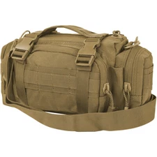 Condor Deployment Bag Tactical Utility Shoulder Strap MOLLE Webbing Coyote Brown