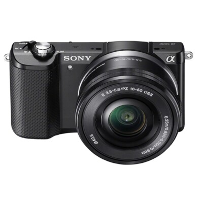 Sony Alpha a5000 ILCE-5000 20.1 MP Mirrorless Camera with Lens