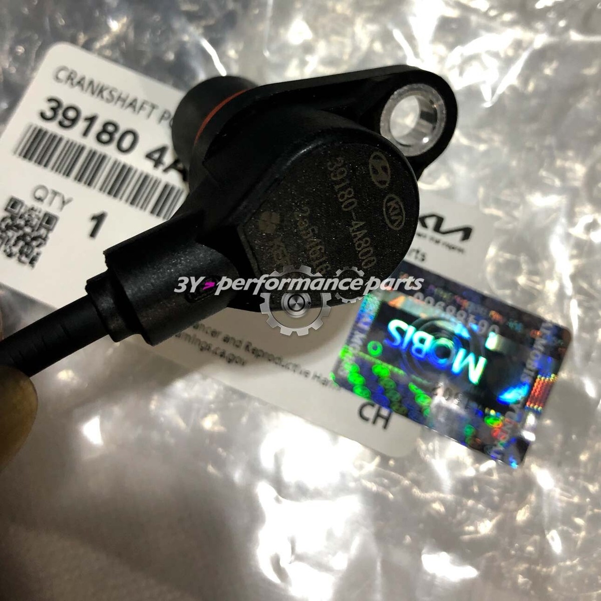 Genuine New 39180-4A800 Crankshaft Position Sensor Fits For Kia