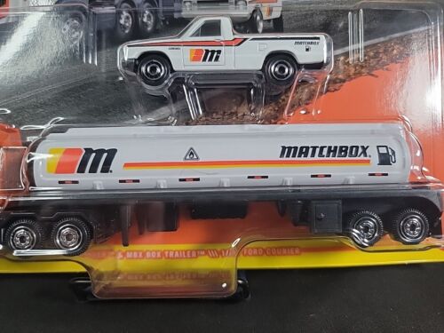 Matchbox Convoys MBX Cabover With MBX Tanker & 1977 Ford Courier - Picture 6 of 11