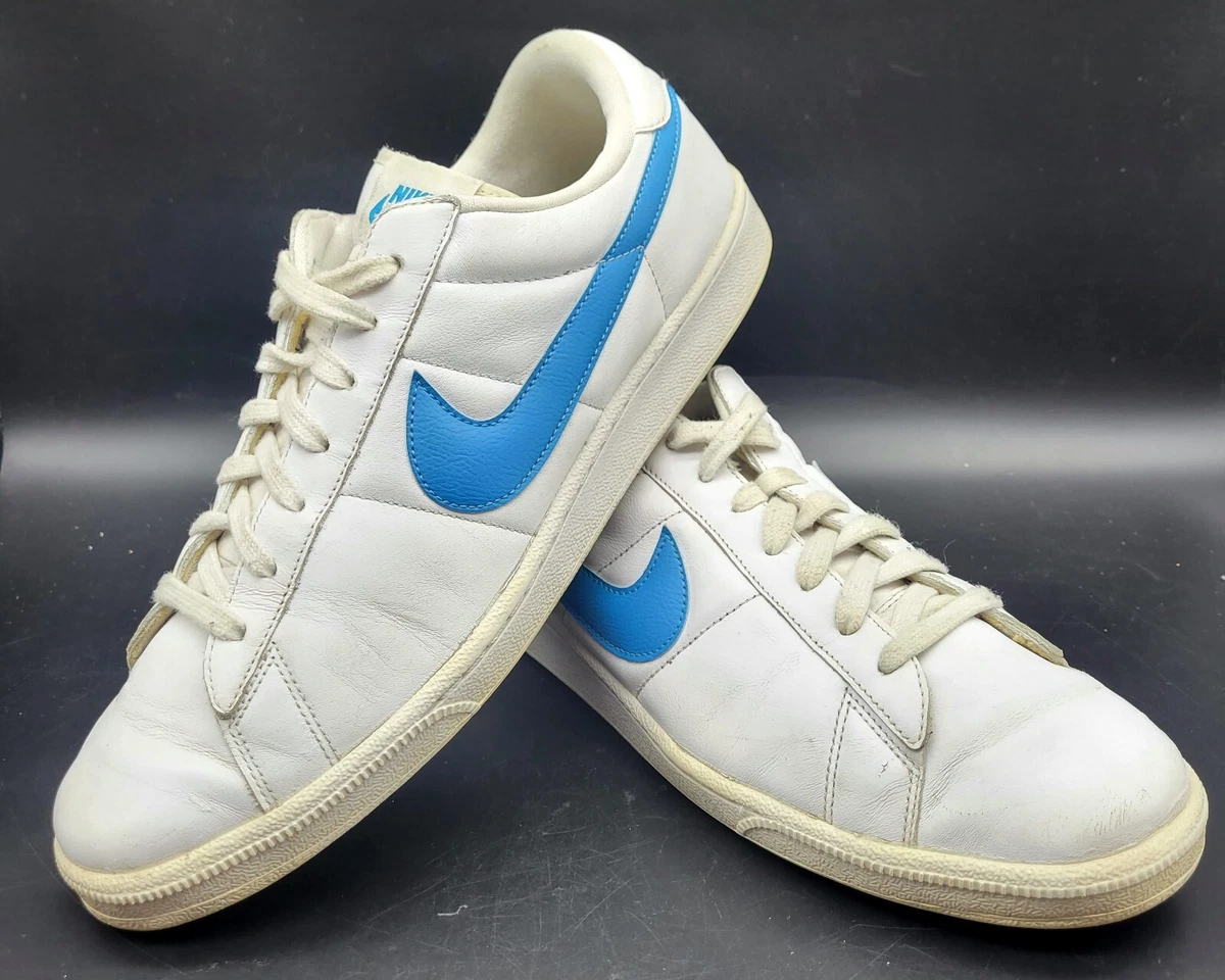 A la verdad Suave Distracción Rare 2015 Nike Tennis Classic White / Blue 312495 144 SB Mulder McEnroe  Men&#039;s 13 | eBay