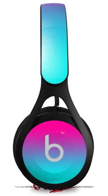 Skin for Beats EP Smooth Fades Neon Teal Hot Pink by WraptorSkinz