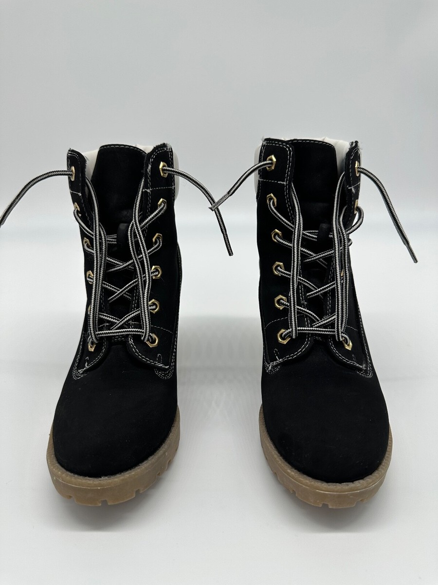 Zigi Soho Womens Kiana Size 7All Black Brown Heel