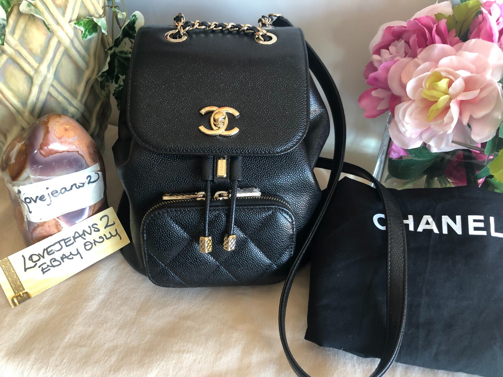 Chanel Mini Flap Black Caviar Business Affinity B… - image 2