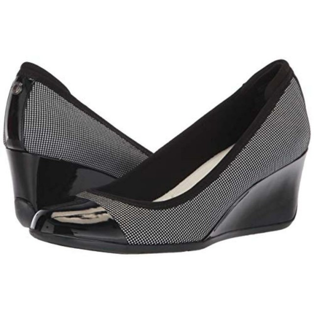anne klein tangle wedge pump