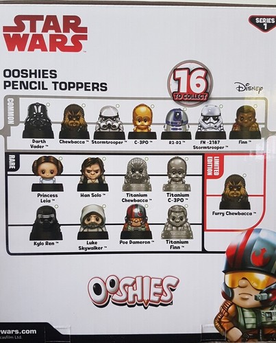 Star Wars Ooshies Series 1 Blind Bag - Picture 2 of 2