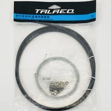TRLREQ Bicycle Cable Wire Kit Braided Shift Cable TRQ Shift Black