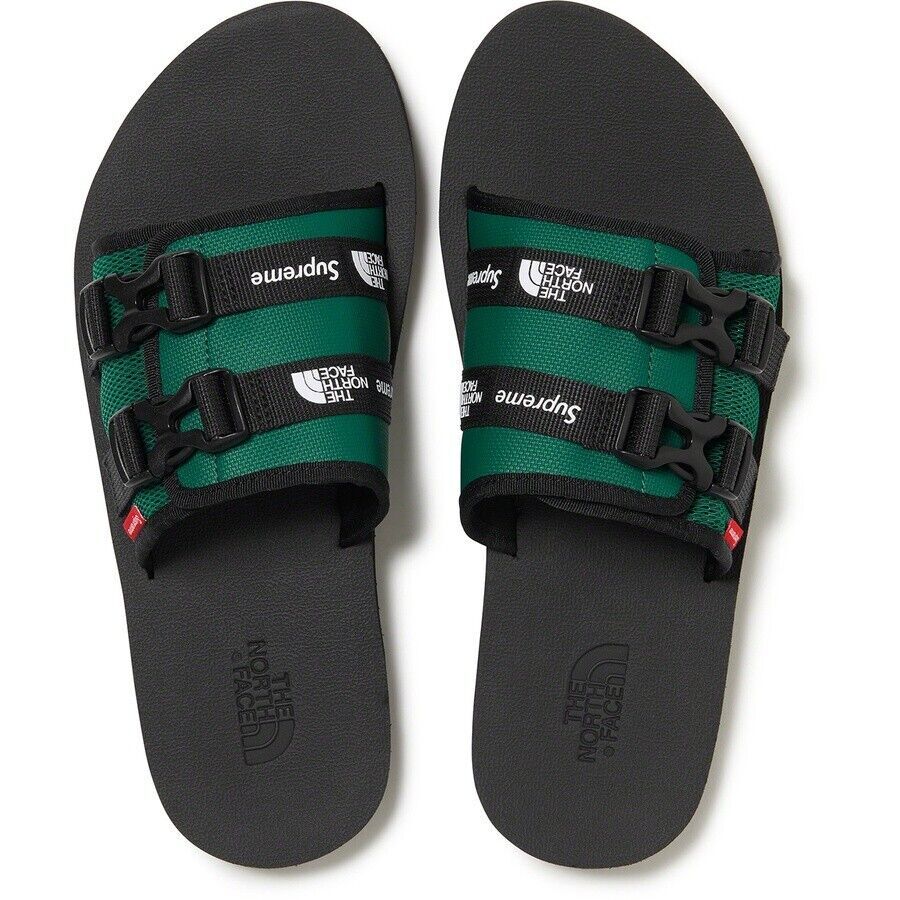 The North Face x Supreme Trekking Sandal Green Black Men's The North Face x Supreme Trekking Sandal Green Black Men's