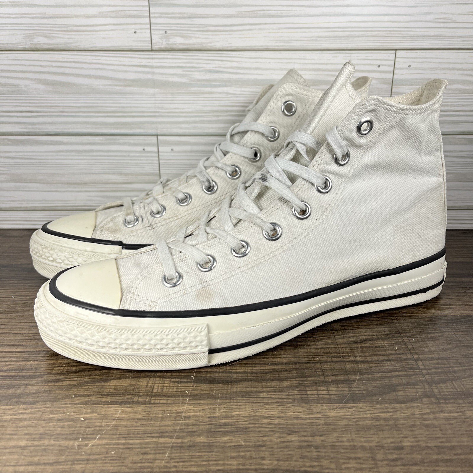 Converse Chuck Taylor All Star Hi Made In Japan White Shoes M - Main Image