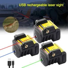 USB Rechargeable Red Green Blue Laser Sight For Glock 17 19 20 Taurus G2C G3 G3C